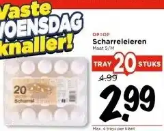 Vomar Voordeelmarkt Scharreleieren aanbieding