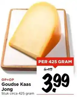 Vomar Voordeelmarkt Goudse Kaas Jong aanbieding