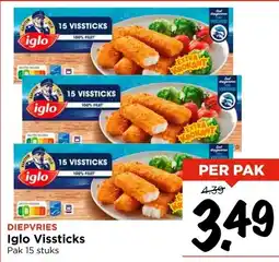 Vomar Voordeelmarkt Iglo Vissticks aanbieding