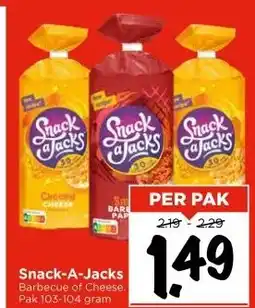 Vomar Voordeelmarkt Snack-A-Jacks aanbieding