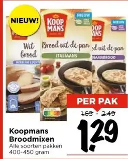 Vomar Voordeelmarkt Koopmans Broodmixen aanbieding