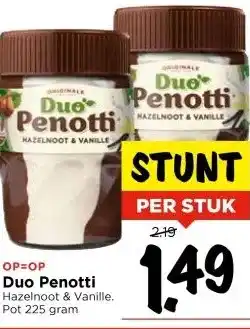 Vomar Voordeelmarkt Duo Penotti aanbieding