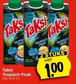 Vomar Voordeelmarkt Taksi Tropisch Fruit Pak 300 ml aanbieding