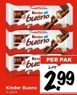 Vomar Voordeelmarkt Kinder Bueno aanbieding