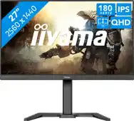 Bol.com iiyama G-Master GB2770QSU-B6 Red Eagle - 27 inch - QHD - IPS - 180 Hz - in hoogte verstelbaar aanbieding