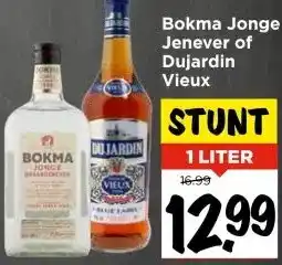 Vomar Voordeelmarkt Bokma Jonge Jenever of Dujardin aanbieding