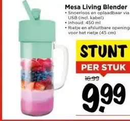 Vomar Voordeelmarkt Mesa Living Blender aanbieding