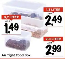 Vomar Voordeelmarkt Air Tight Food Box aanbieding