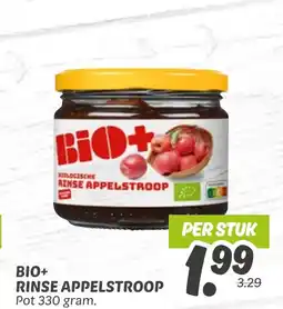 Dekamarkt Bio+ rinse appelstroop aanbieding