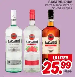 Dekamarkt Bacardi rum aanbieding