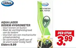 Dekamarkt Aqua laser bodem hygrometer aanbieding