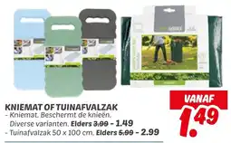 Dekamarkt Kniemat of tuinafvalzak aanbieding