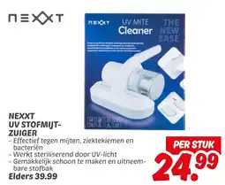 Dekamarkt Nexxt uv stofmijt zuiger aanbieding