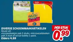 Dekamarkt Diverse schoonmaakartikelen aanbieding