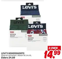 Dekamarkt LEVI'S BOXERSHORTS aanbieding