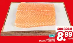 Dekamarkt Hoogland zalmfilet met huid aanbieding