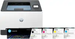 Coolblue HP Color LaserJet 3202dw + 1 set extra XL toners aanbieding