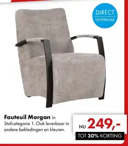 Woonsquare Fauteuil Morgan aanbieding