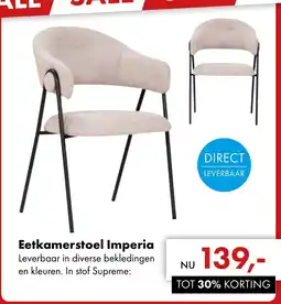 Woonsquare Eetkamerstoel Imperia aanbieding