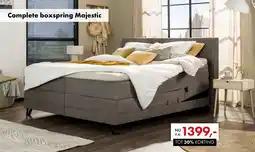 Woonsquare Complete boxspring Majestic aanbieding