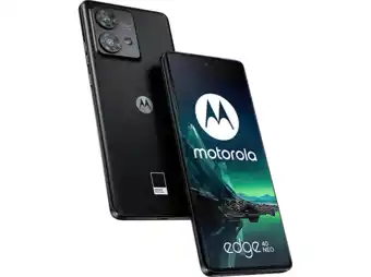 MediaMarkt MOTOROLA Edge 40 Neo - 256GB - 5G - Black Beauty - 256 GB Blauw aanbieding