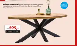 Woonsquare Melbourne eettafel aanbieding