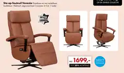 Woonsquare Sta op fauteuil Venezia aanbieding