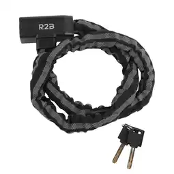 ANWB R2B Fietsslot met twee sleutels 115 cm Zwart aanbieding