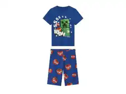 Lidl Korte kinder pyjama Minecraft aanbieding
