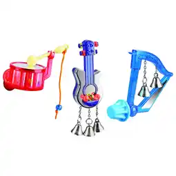 Pets Place Flamingo Vogelspeelgoed Muziek - Vogelspeelgoed - 13x4x4 cm Assorti aanbieding