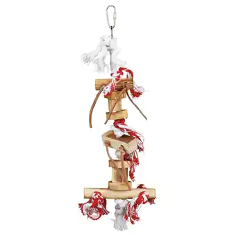 Pets Place Trixie Speelgoed Aan Touw - Vogelspeelgoed - 35 cm Multi-Color aanbieding