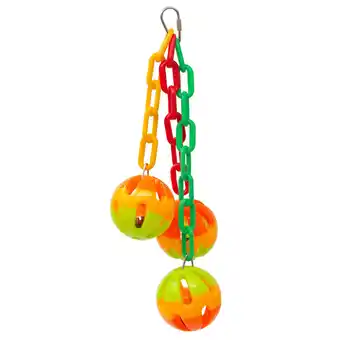 Pets Place Keddoc Vogelspeelgoed Breezy Balls - Vogelspeelgoed - 30x15x7 cm Multi-Color aanbieding