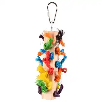 Pets Place Flamingo Vogelspeelgoed Rainbow Dio Multi - Vogelspeelgoed - 5x5x17 cm Mix aanbieding