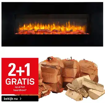 Karwei Livin'flame elektrische hanghaard Nottingham aanbieding