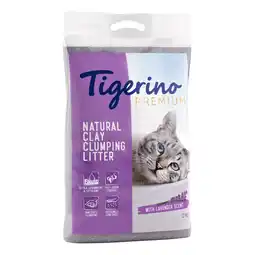 Zooplus 12kg Lavendelgeur Tigerino Premium Kattenbakvulling aanbieding