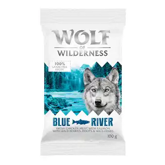 Zooplus Probeer nu! Wolf of Wilderness Droogvoer voor Honden - Blue River - Zalm (100 g) aanbieding