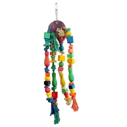 Pets Place Keddoc Vogelspeelgoed Coco Legs - Vogelspeelgoed - 40x20x15 cm Multi-Color aanbieding