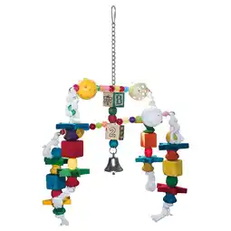 Pets Place Keddoc Vogelspeelgoed Balance - Vogelspeelgoed - 42x28x5 cm Multi-Color aanbieding