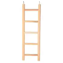 Pets Place Trixie Houten Ladder Voor Papegaaien - Vogelspeelgoed - 45 cm 5 Sporten aanbieding