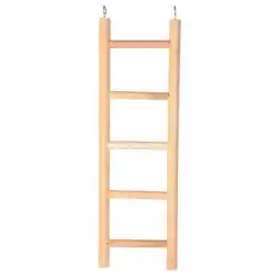 Pets Place Trixie Houten Ladder Voor Papegaaien - Vogelspeelgoed - 45 cm 5 Sporten aanbieding