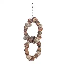 Pets Place Homestyle Vogelspeelgoed Double O's - Vogelspeelgoed - 23 cm aanbieding