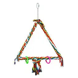 Pets Place Homestyle Vogelspeelgoed Triangle - Vogelspeelgoed - 65x44x2.2 cm Xxl aanbieding