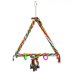 Pets Place Homestyle Vogelspeelgoed Triangle - Vogelspeelgoed - 65x44x2.2 cm Xxl aanbieding