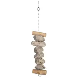 Pets Place Homestyle Vogelspeelgoed Rocky - Vogelspeelgoed - 50x11 cm Large aanbieding