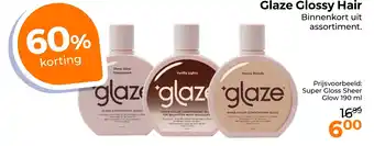 Trekpleister Glaze Glossy Hair aanbieding