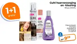 Trekpleister Guhl haarverzorging en kleuring aanbieding