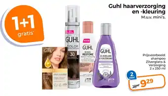 Trekpleister Guhl haarverzorging en kleuring aanbieding