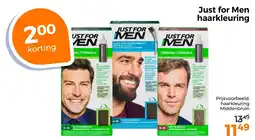 Trekpleister Just for Men haarkleuring aanbieding