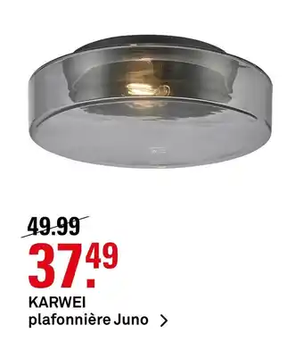 Karwei Plafonniere Juno aanbieding