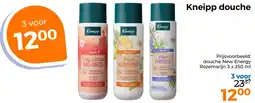 Trekpleister Kneipp douche aanbieding